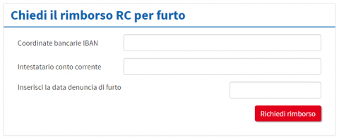 rimborso rc furto c