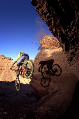downhill