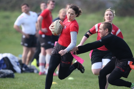 Azione di Tag Rugby